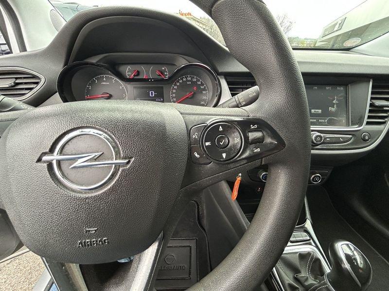 Opel Crossland X 1.2 KM GPL CERTIFICATI-GARANZIA-1°PROP