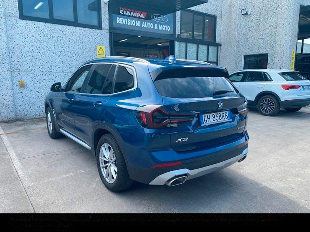 BMW X3 20D 190CV STEPTRONIC 48V X-DRIVE BUSINESS ADVANTAGE ( FARI LED - PELLE - CRUISE - CLIMA TRIZONA - NAVI - MIRROR - PARK ASSISTANT - TELECAMERA POST. )