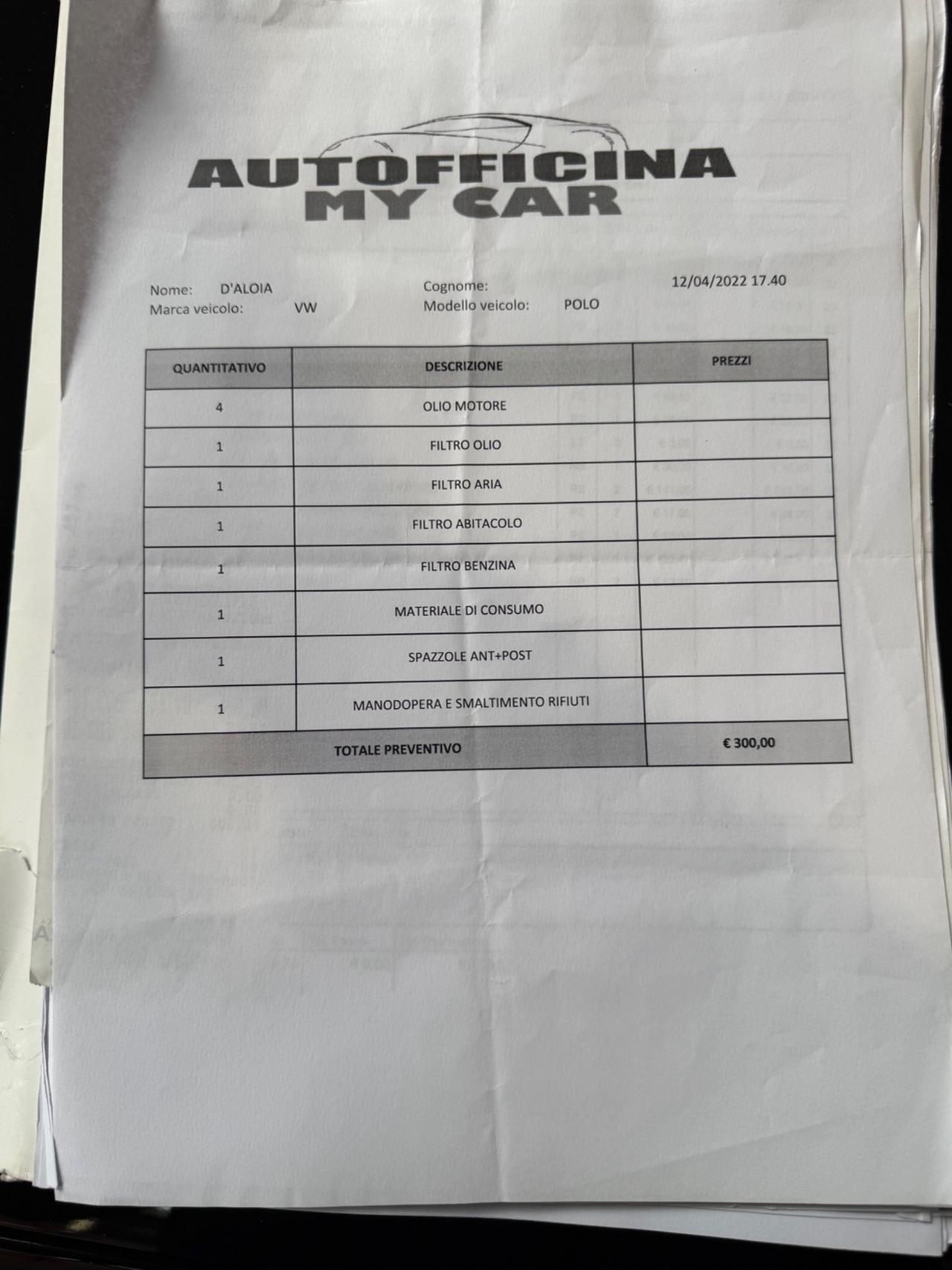 Volkswagen Polo 1.4 3 porte Highline UNICOPROP GRANDINE