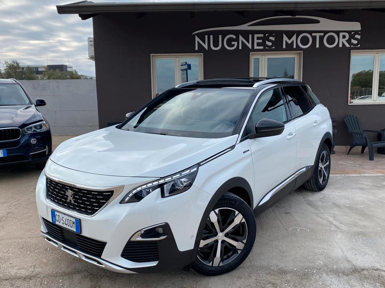 Peugeot 3008 BlueHDi 130 EAT8 GT Line UNICO PROPIETARIO TETTO\PELLE/RETROCAMERE/IVA ESPOSTA