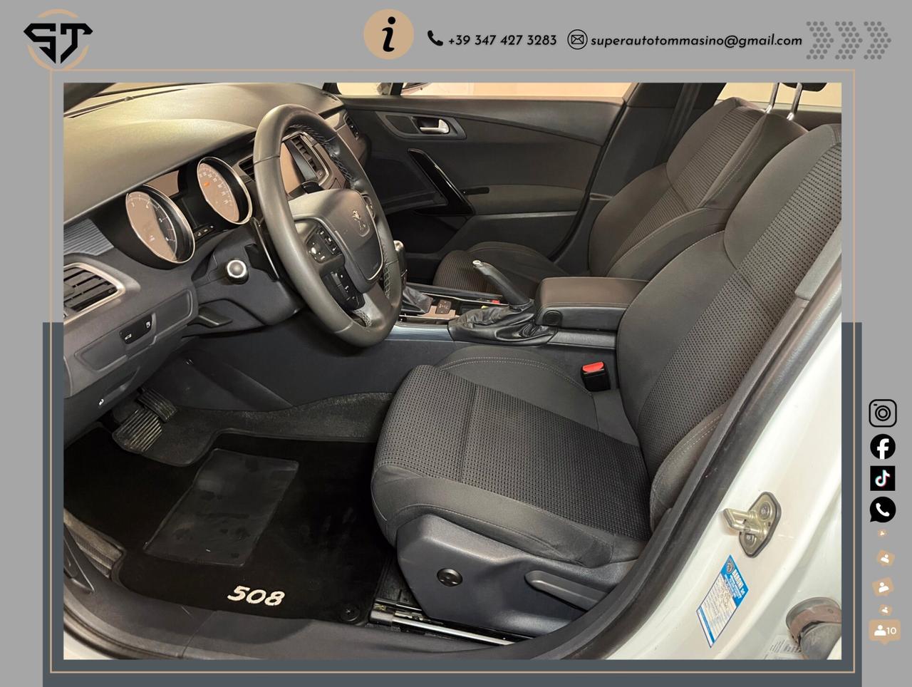 Peugeot 508 BlueHDi SW 120 EAT6 perfetta