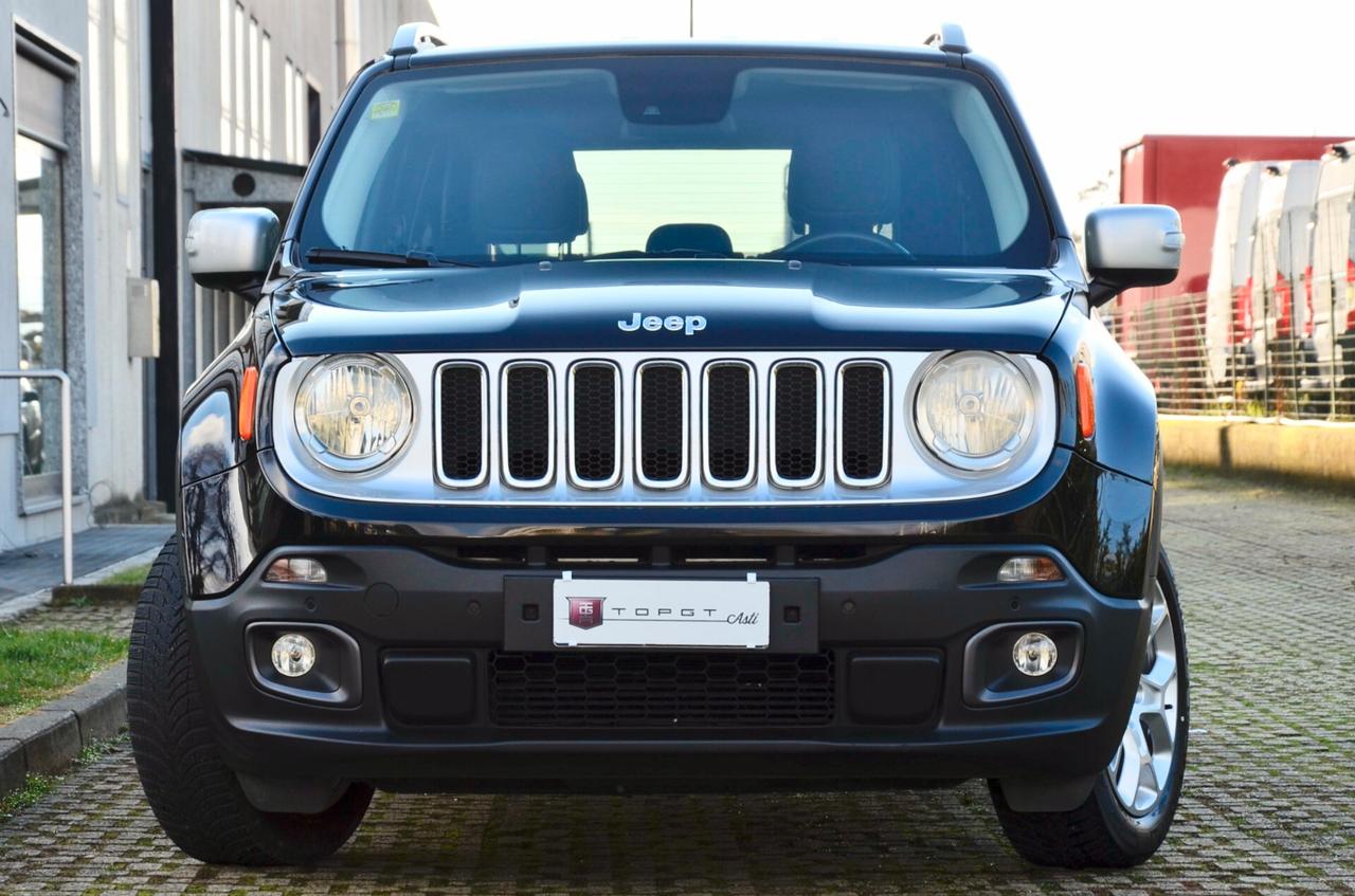JEEP RENEGADE 1.6 MJT LIMITED FWD 120cv, UFF ITALIANA, EURO 6B, NAVI, PELLE, PERMUTE
