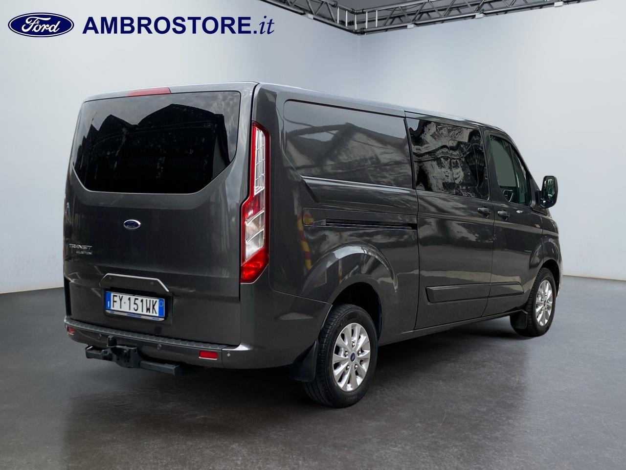 FORD Transit Custom 300 2018 - transit custom 300 2.0 tdci 130cv Titanium d.cab L2H1 auto E