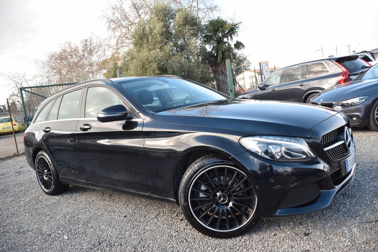 Mercedes-benz C 200 MERCEDES 200d SW Autom. GANCIO SENSORI NAV ANDROID CRUISE LED