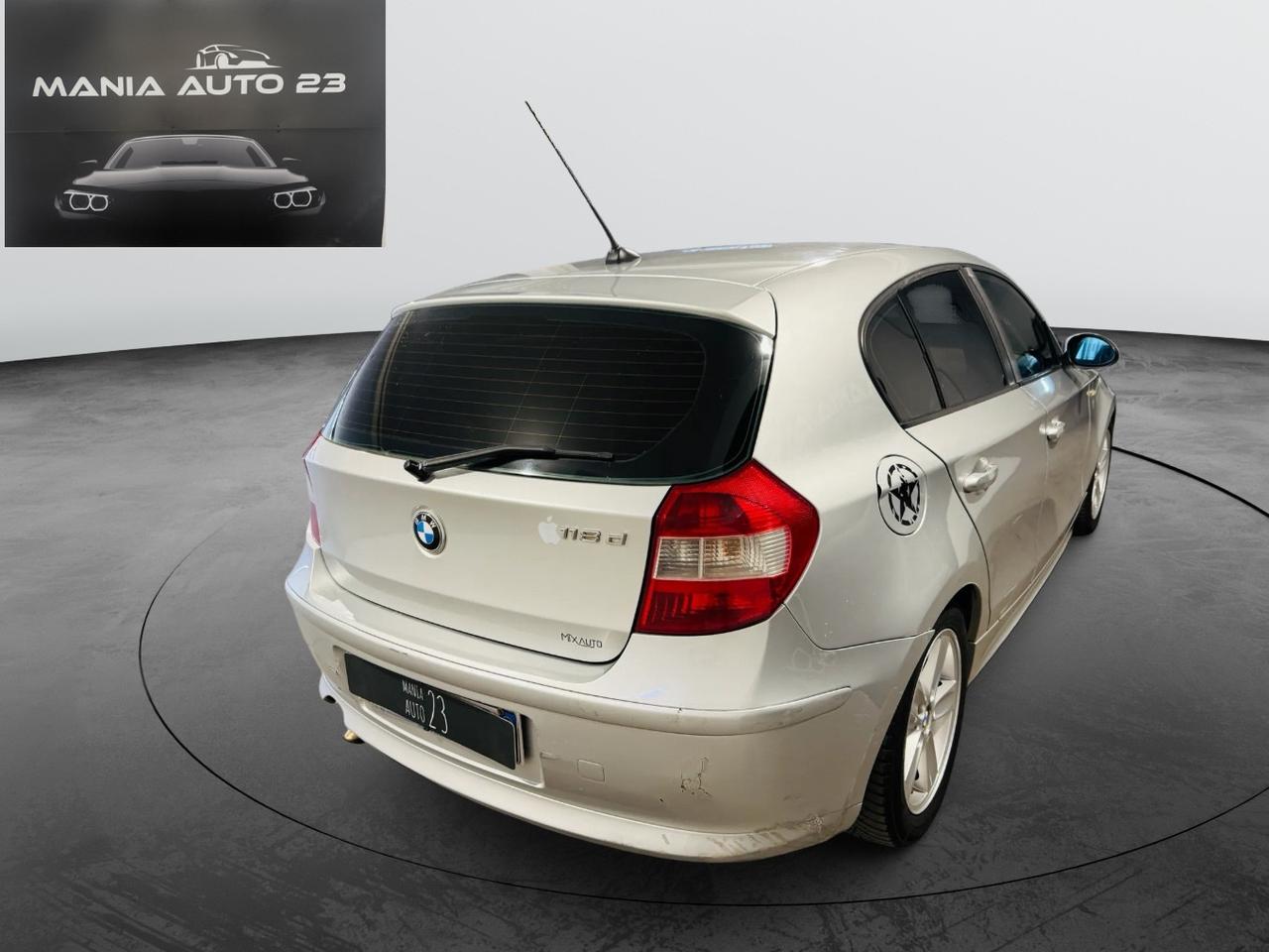 Bmw 118 118d cat 5 porte Attiva*122 CV*