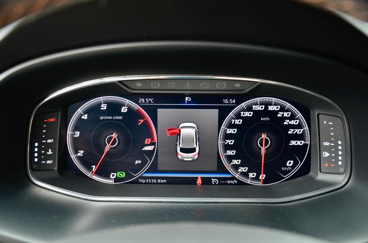 CUPRA LEON ST 2.0 TSI CUPRA R 4DRIVE 300cv DSG, UFF ITALIANA, SERVICE UFF SEAT, EURO 6D, SCARICO, FARI LED, PADDLE, NAVI, PERMUTE