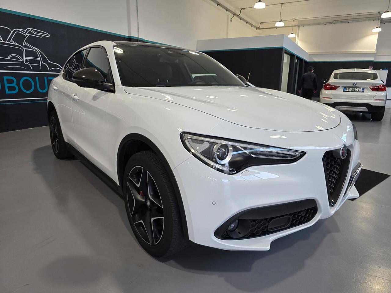 Alfa Romeo Stelvio 2.2 Turbodiesel 210 CV AT8 Q4 Ti CARBON PACK/20"/TETTO/SOSP ATTIVE