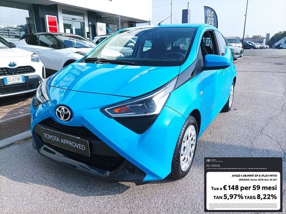 Toyota Aygo 1.0 VVT-i 72 CV 5 porte x-play MMT