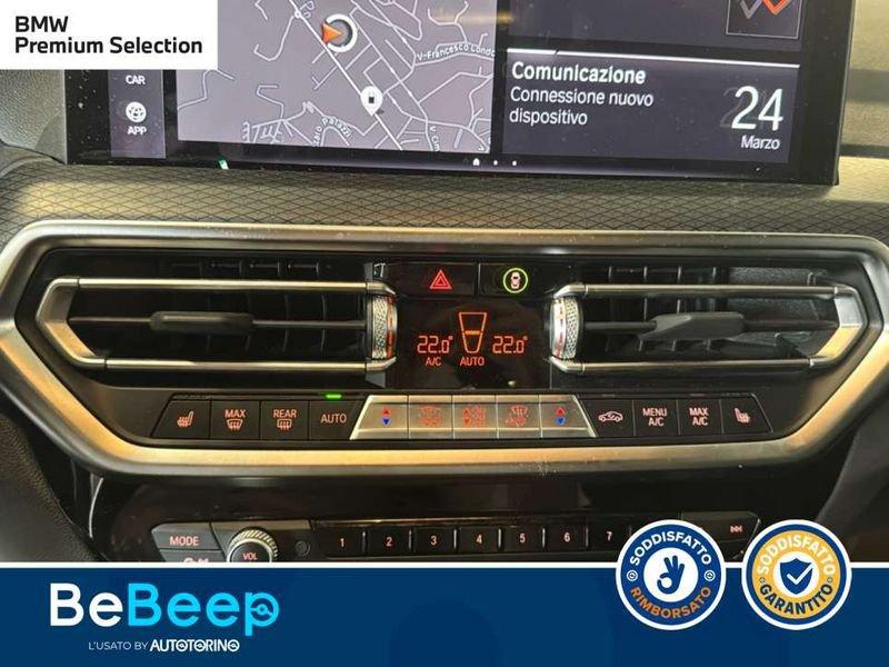 BMW X3 XDRIVE20D MHEV 48V MSPORT AUTO