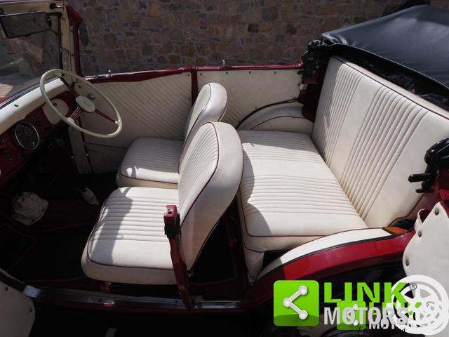 FIAT Balilla 508 TORPEDO targa ORO