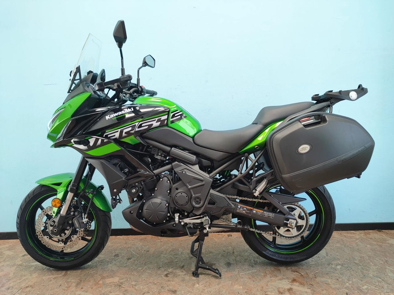 Kawasaki Versys 650 2018 con soli 24.000 km.