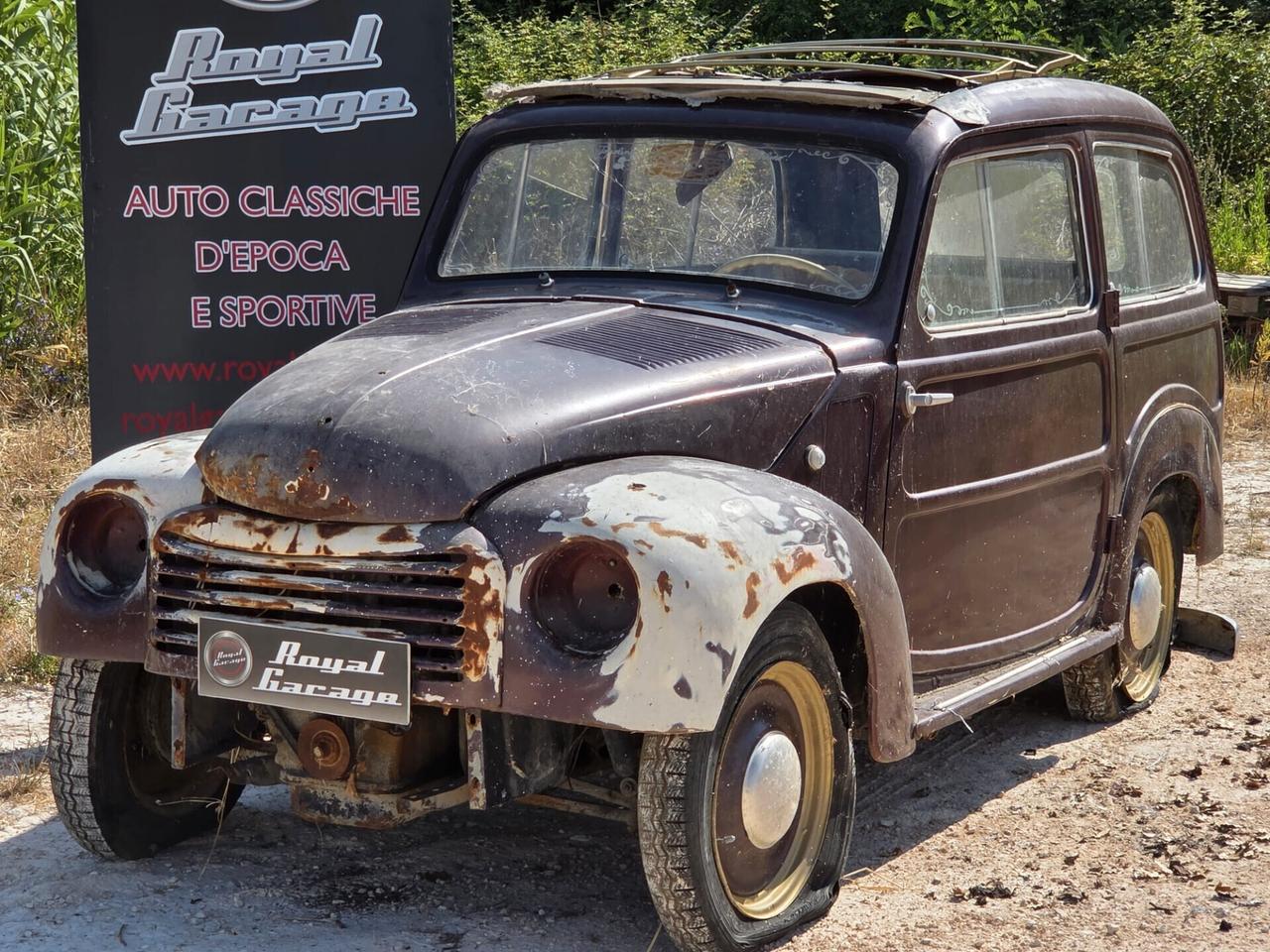 Fiat Topolino 500C BELVEDERE METALLICA -DA RESTAURO-