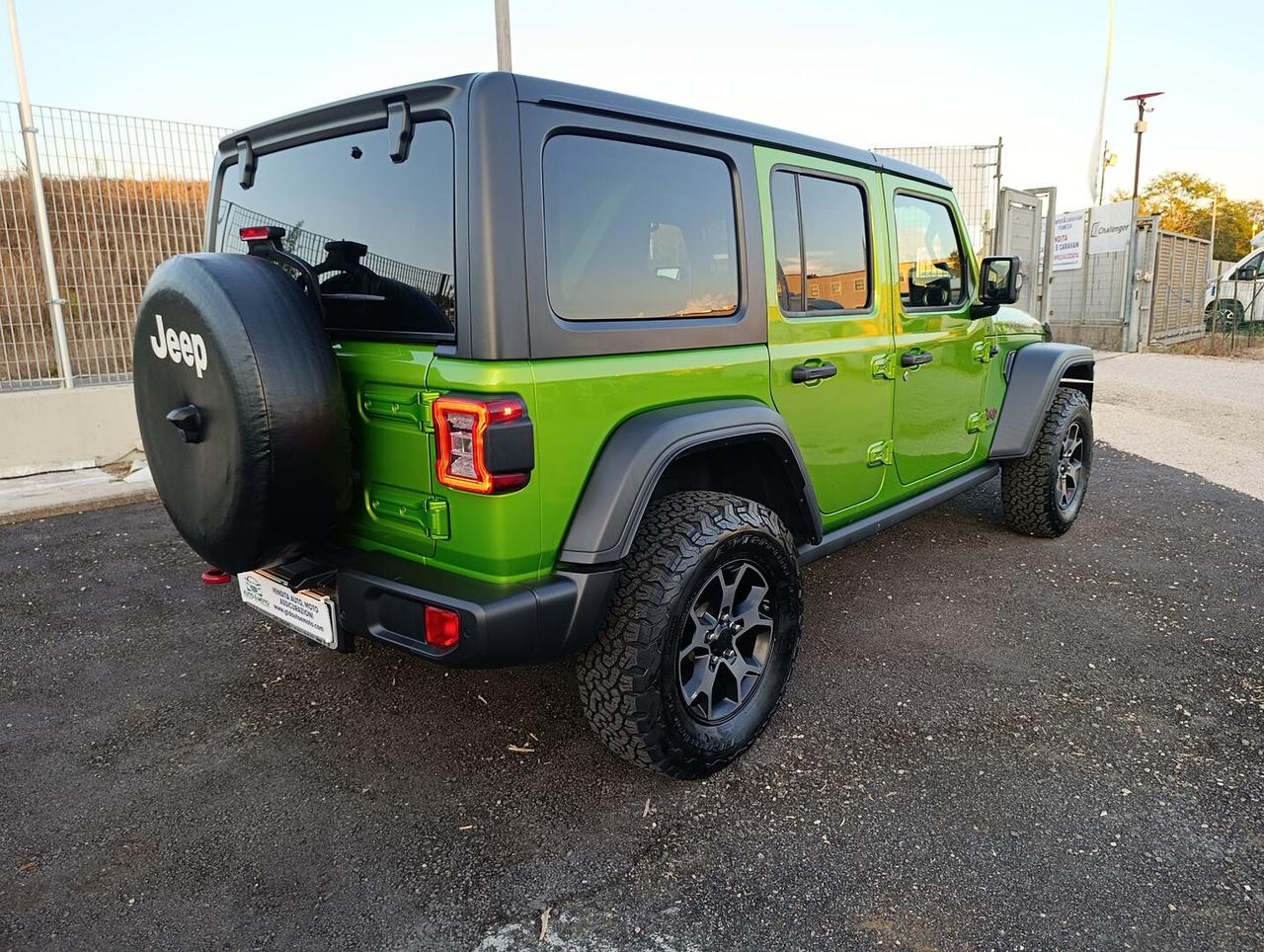 Jeep Wrangler Unlimited 2.2 mjt II Rubicon - Gancio Traino PREZZO REALE