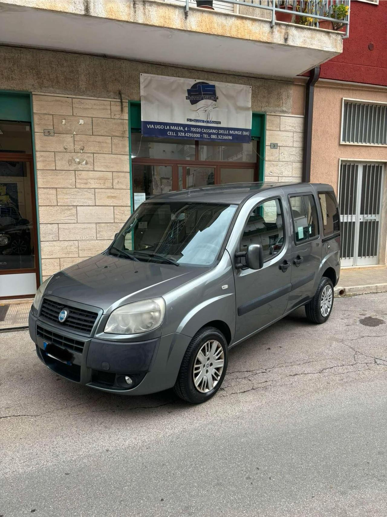 Fiat Doblo Doblò 1.9 MJT 105 CV Dynamic AUTOVETTURA DOPPIA PORTA POSTERIORE