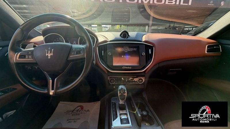 Maserati Ghibli UNICO PROPRIETARIO ITALIANA TAGLIANDATA SAMOCAR Ghibli V6 Diesel 275 CV