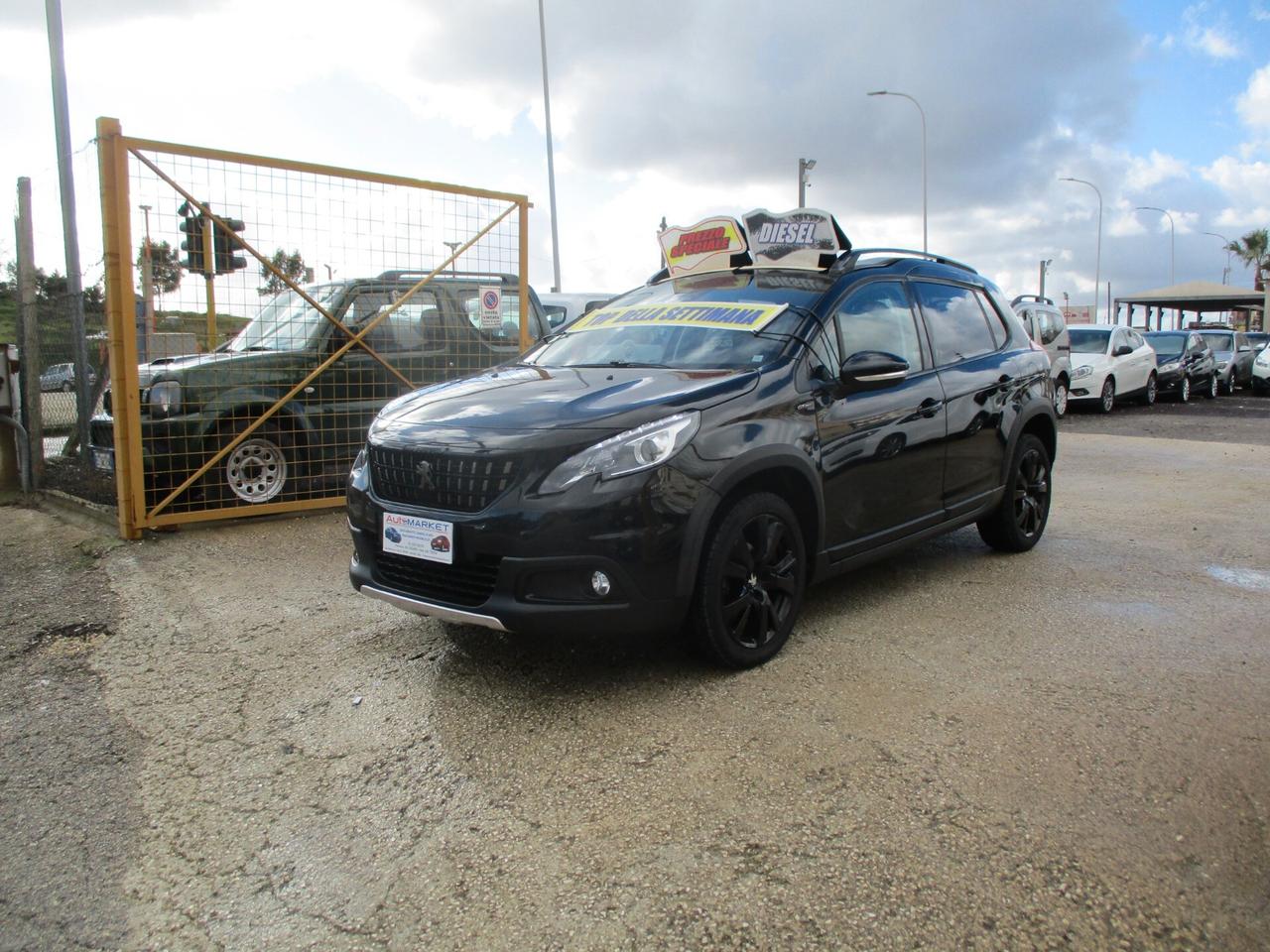 Peugeot 2008 BlueHDi 100 CV Black Matt GT-LINE 2019