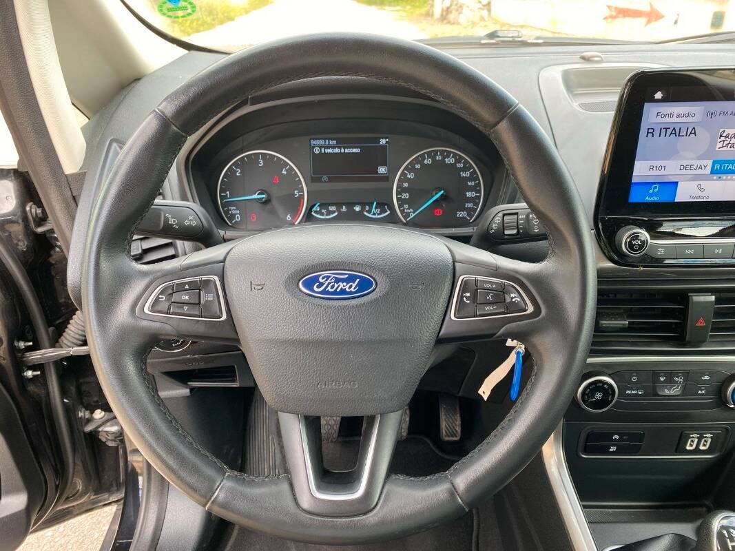 Ford EcoSport 1.5 ecoblue Plus s&s 100cv my19