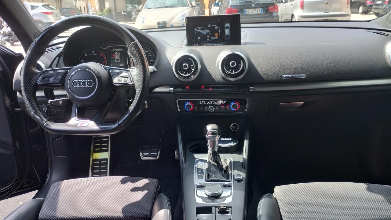Audi A3 SPB 2.0 TDI 184 CV quattro S tronic S-Line