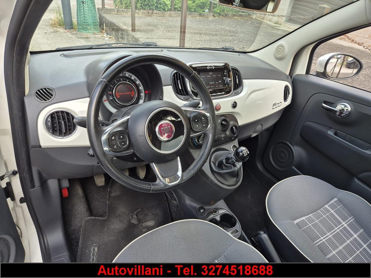 Fiat 500 1.2 LOUNGE GPL cv 70