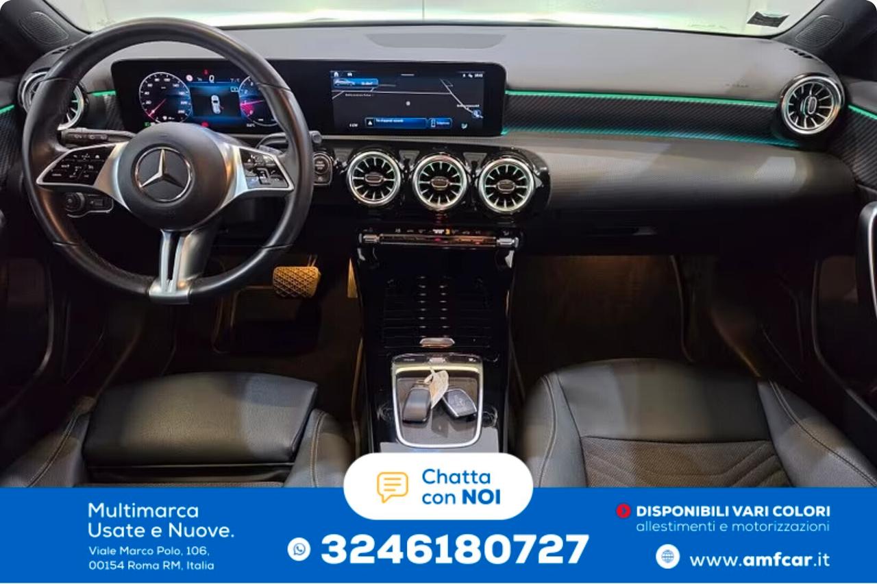 Mercedes-benz A 200 benzina sport advanced cambio automatico