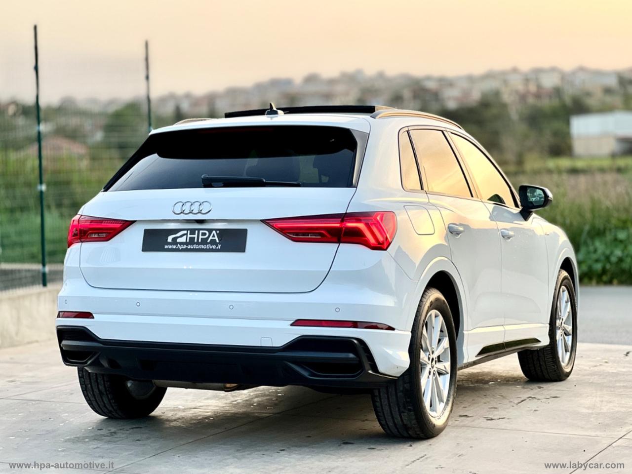 AUDI Q3 2.0TDI S-line TETTO LED MATRIX PELLE RETROCAMERA