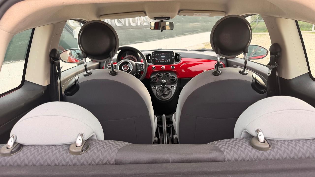 Fiat 500 1.0 Hybrid Red