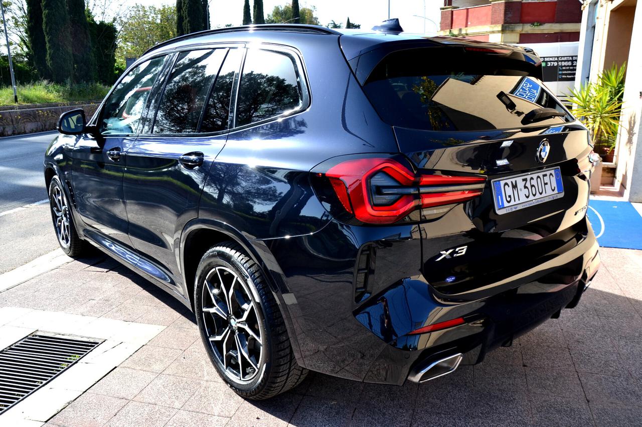 Bmw X3 20D X-DRIVE M-SPORT HYBRID/DIESEL **PREZZO REALE**