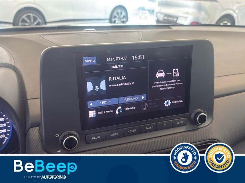Hyundai Kona 1.0 T-GDI XTECH 2WD 120CV