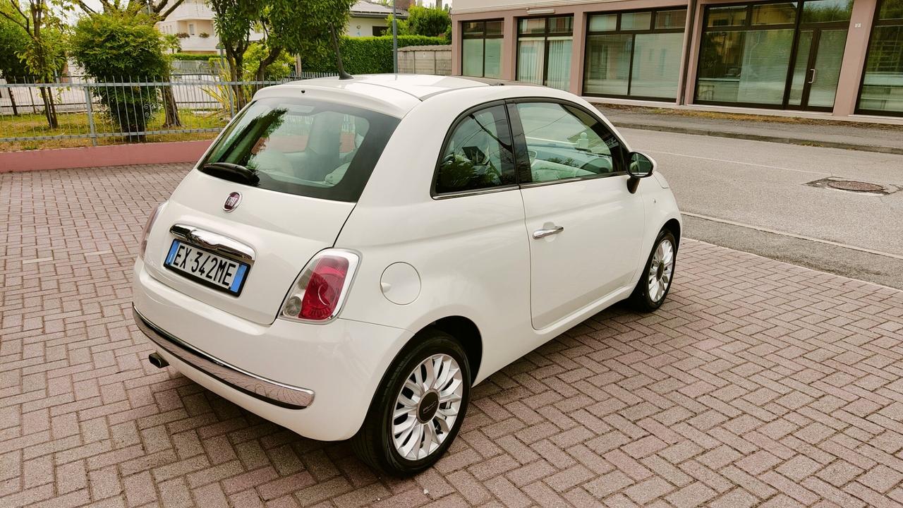 Fiat 500 1.2 Lounge KM CERTIFICATI OK NEO PATENTATI