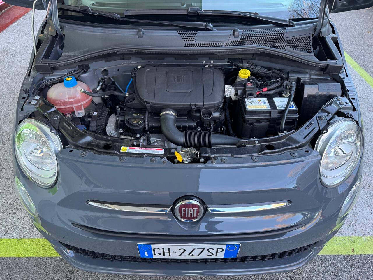 Fiat 500 C 1.0 hybrid (Red) 69Cv GARANZIA 24 MESI