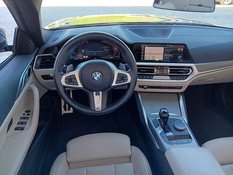 BMW Serie 4 420d Cabrio mhev 48V Msport auto