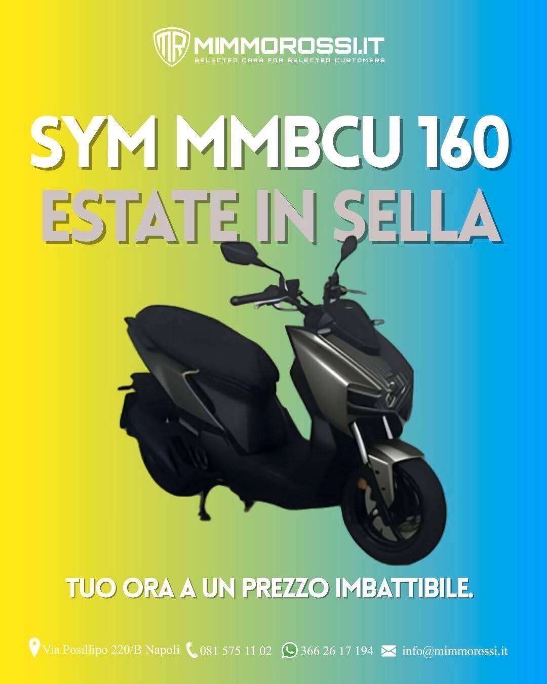 Sym MMBCU 160 Finanziamento Tasso 0
