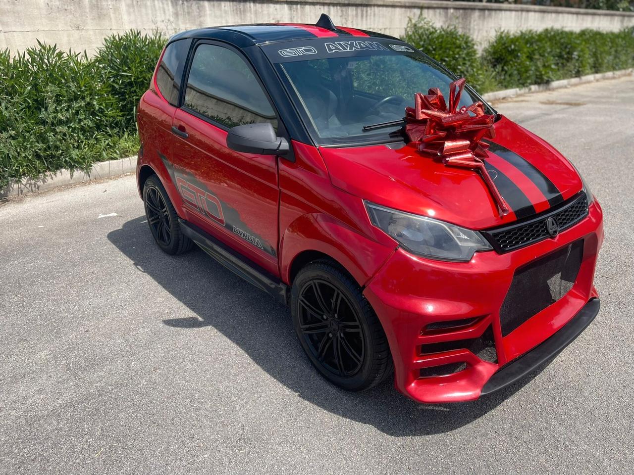 Minicar Aixam City GTO red TUNING