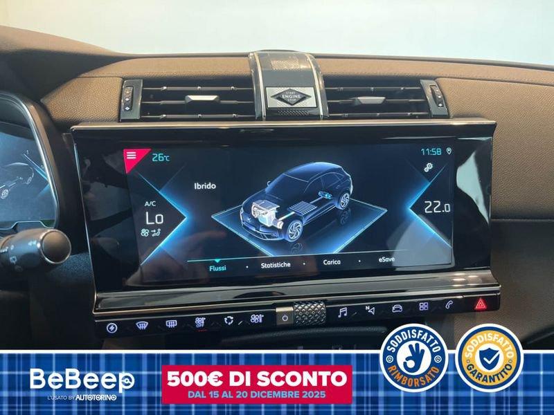 DS DS 7 DS7 CROSSBACK 1.6 E-TENSE PHEV BUSINESS 4X4 AUTO