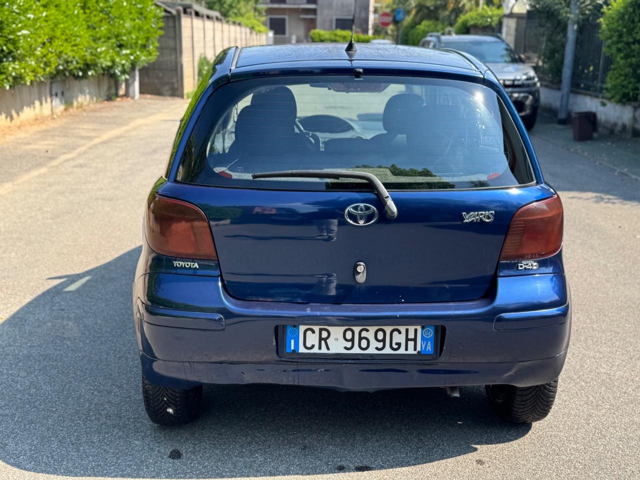 Toyota Yaris 1.4 tdi D-4D cat 5 porte Sol Blue