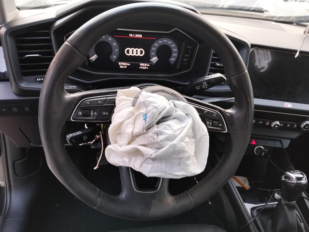 Audi A1 SPB 25 TFSI Identity Black 2019 SINISTRATA