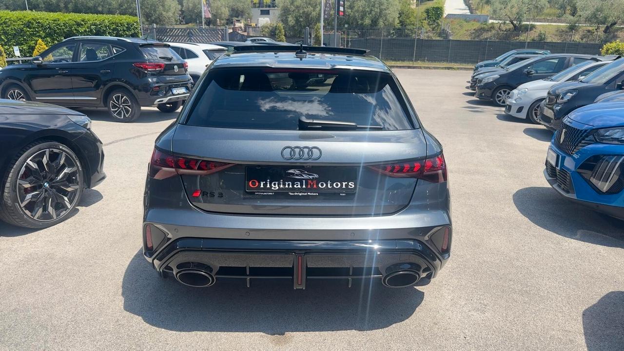 Audi RS 3 SPB TFSI quattro S tronic/PRONTA CONSEGNA/TETTO/SEDILI A GUSCIO/PROMO/