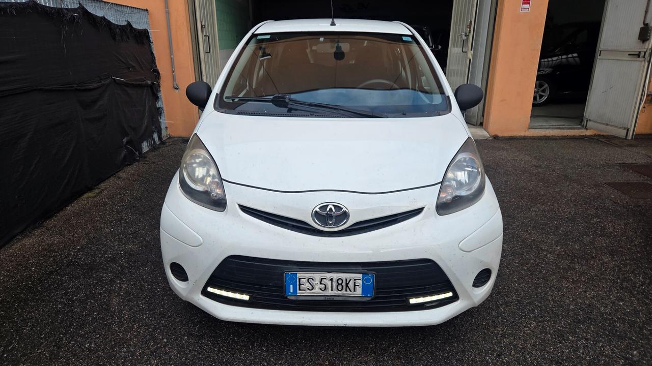 Toyota Aygo 1.0 12V VVT-i 5 porte Lounge Connect unico proprietario
