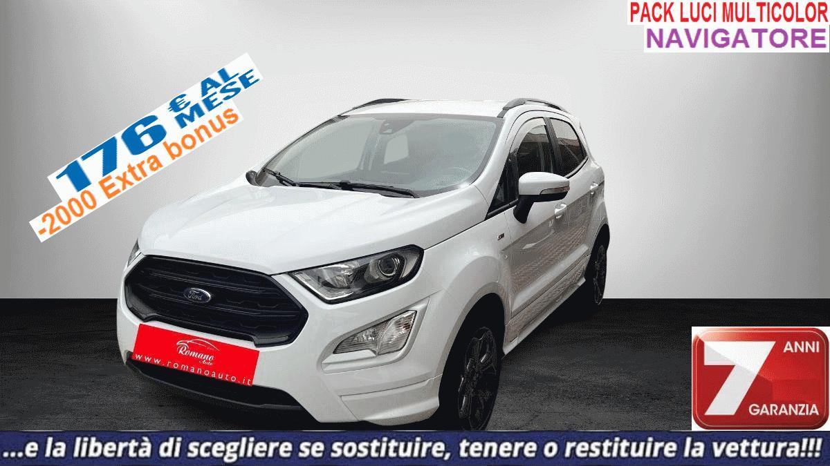 FORD - EcoSport - 1.0 EcoBoost 125 CV ST-Line#NAVIGATORE!FARI FULL LED!