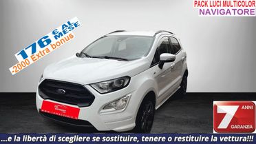 FORD - EcoSport - 1.0 EcoBoost 125 CV ST-Line#NAVIGATORE!FARI FULL LED!