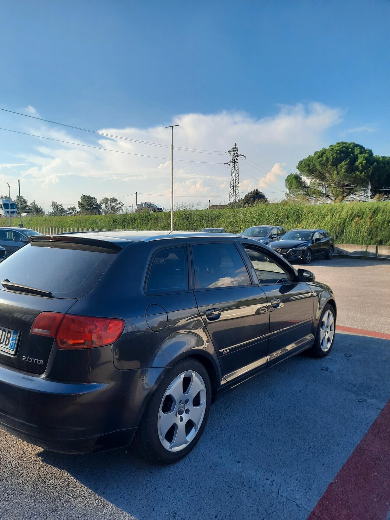 Audi A3 2.0 16V TDI ESTERNO S-LINE Ambition 170 cavalli