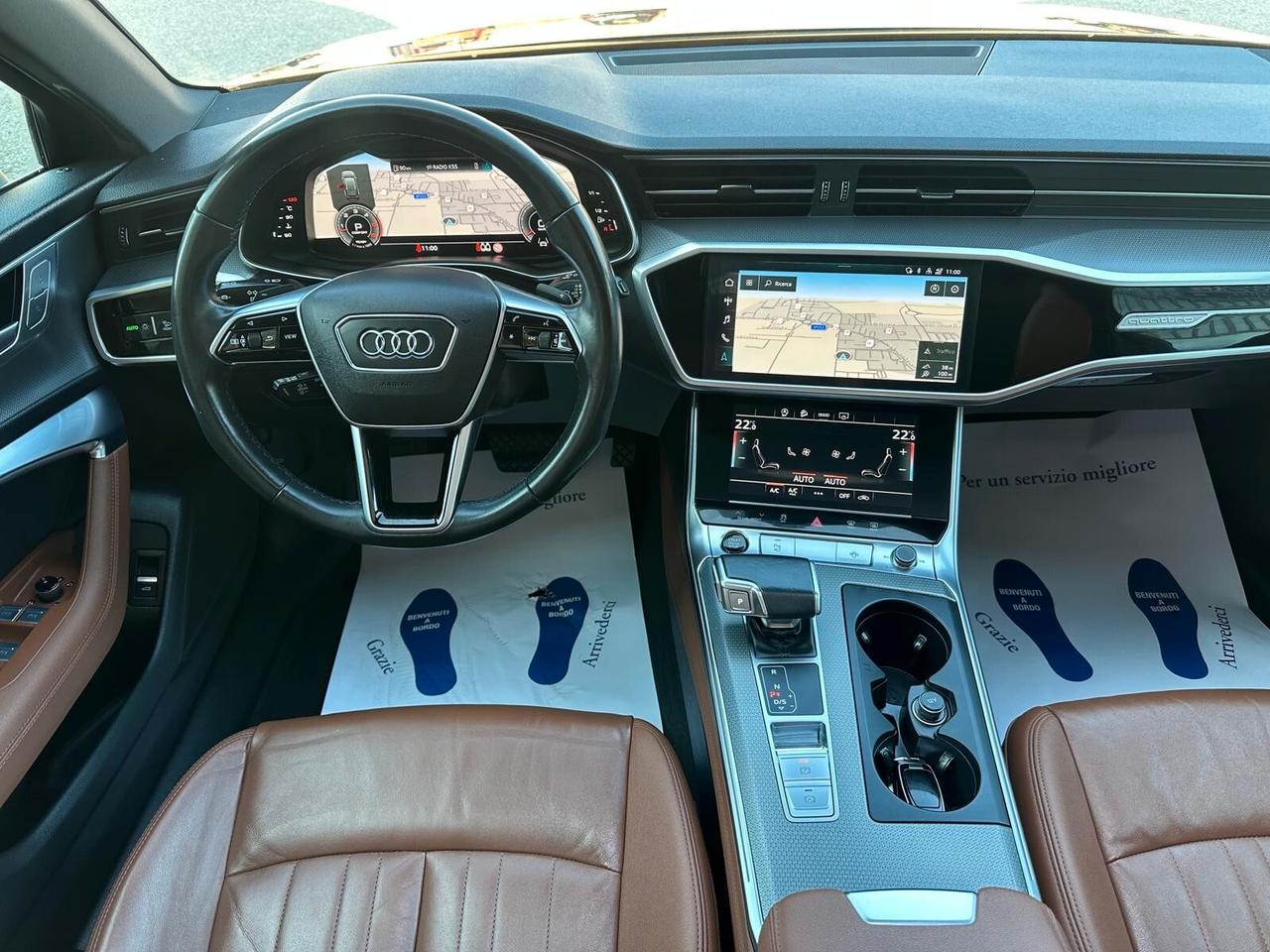Audi A6 allroad 50 TDI 3.0 quattro TETTO APRIBILE RUOTE STERZANTI INTERNO FULL PELLE