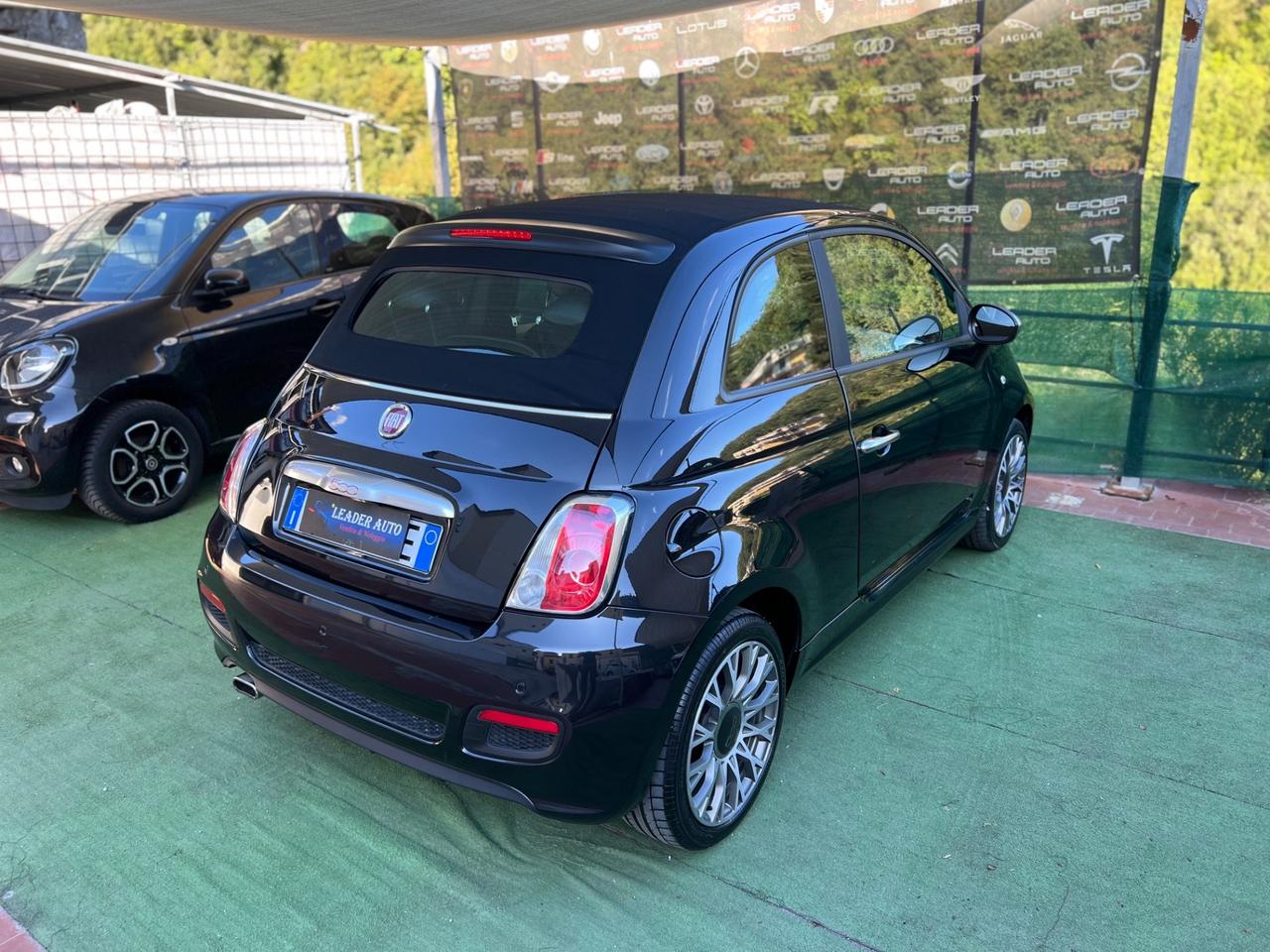 Fiat 500 C 1.2 S cabrio MISTO PELLE/BLOCK SHAFT