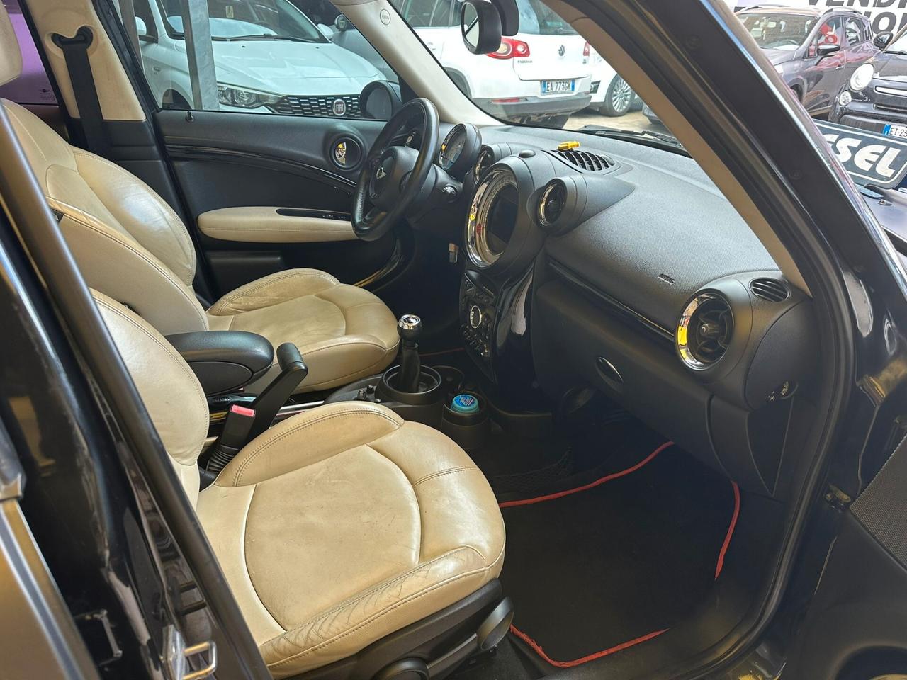 Mini Cooper D Countryman 1.6cc diesel 12 mesi garanzia-2013
