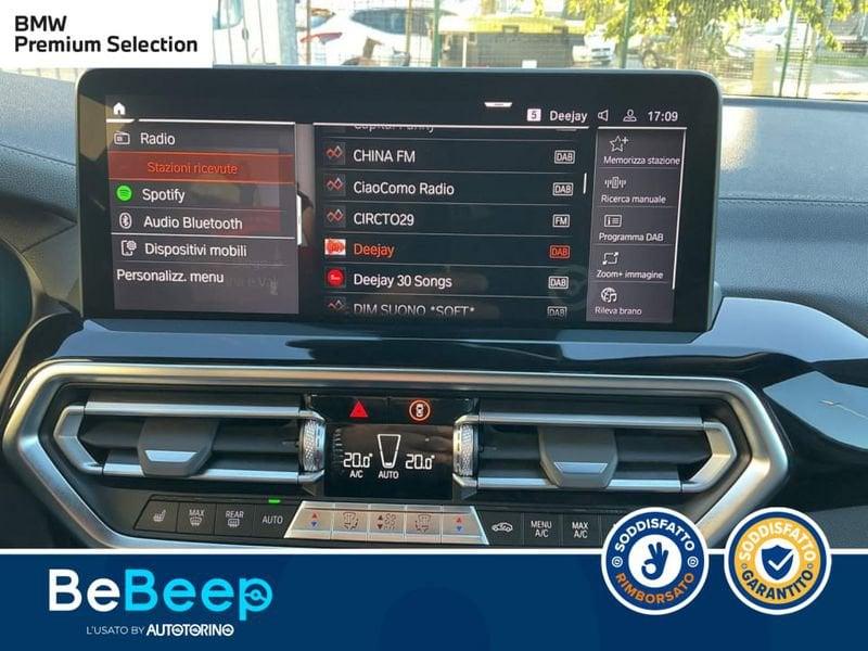 BMW X4 XDRIVE20D MHEV 48V MSPORT AUTO