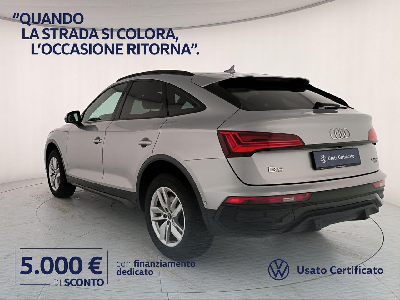 Audi Q5 sportback 40 2.0 tdi mhev 12v business advanced quattro s-tronic