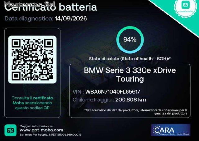 BMW 330 330e Touring xdrive auto - GG470ZE