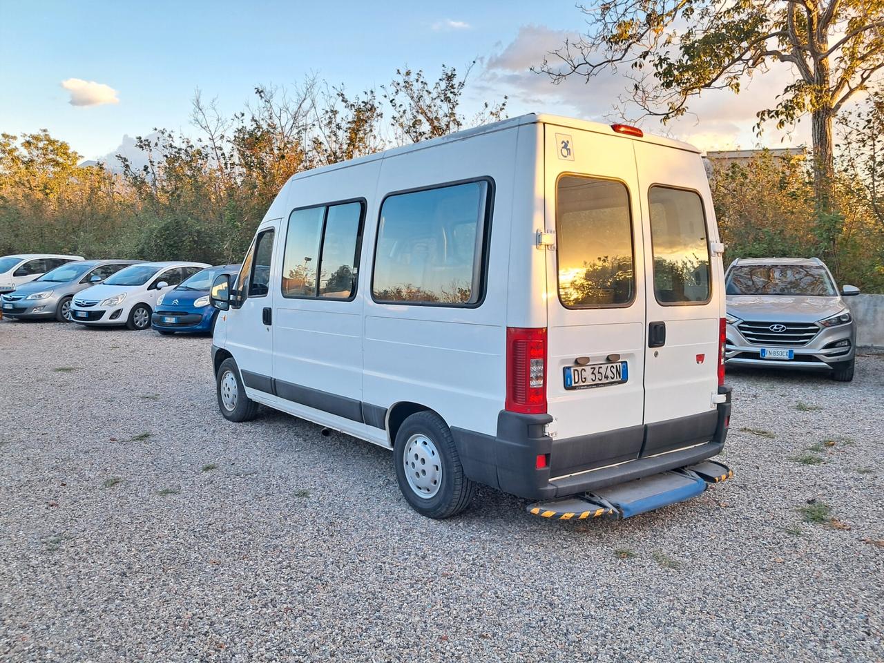 Fiat Ducato 2.3 JTD 9 posti Pedana per Disabili