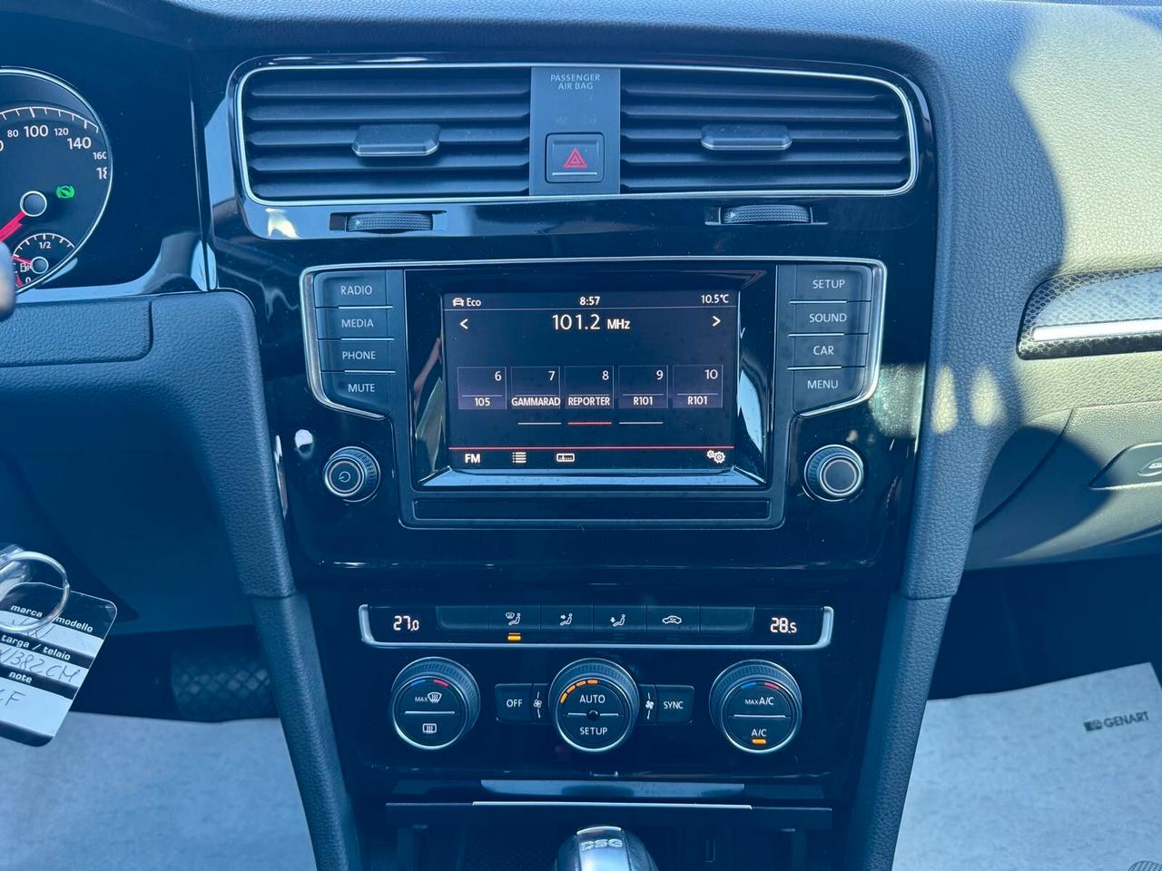 Volkswagen Golf 7 1.6 TDI 105CV DSG 5P HIGHLINE BMT 2014