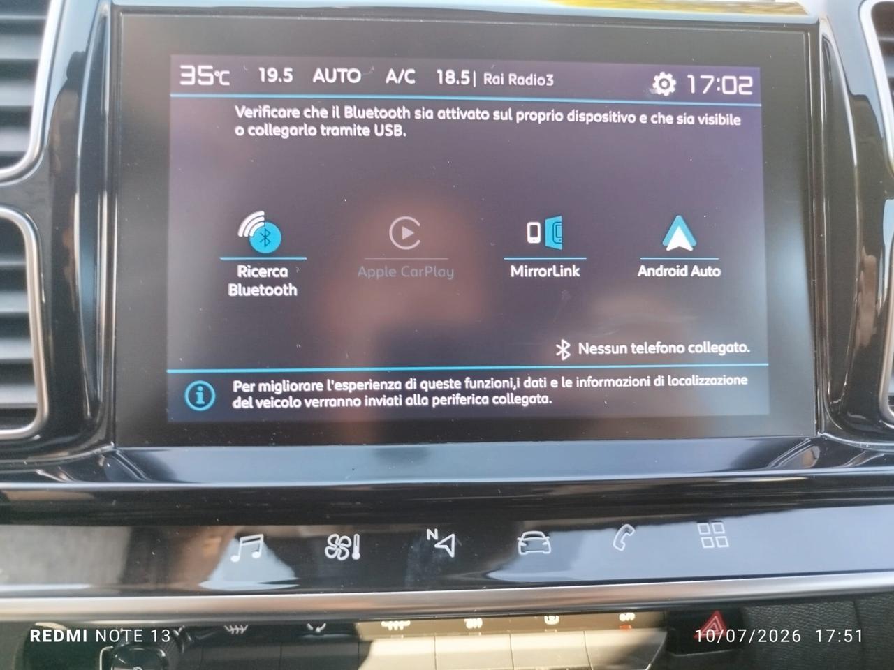 C5 AIRCROSS RESTYLING-1.5hdi AT8*PREZZO VERO* UNIPRO- CRONO TAGLIANDI